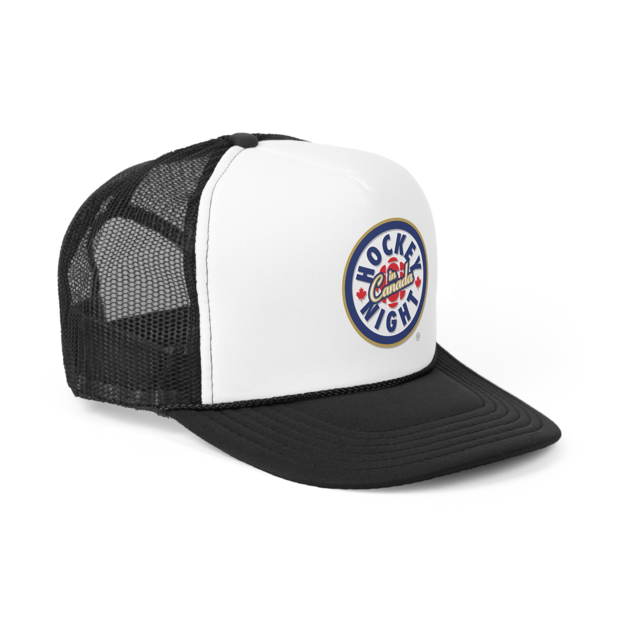 Hockey Night In Canada Shadow Logo, Hockey Trucker Hat, HNIC Trucker Cap - Officially Licensed CBC Hat