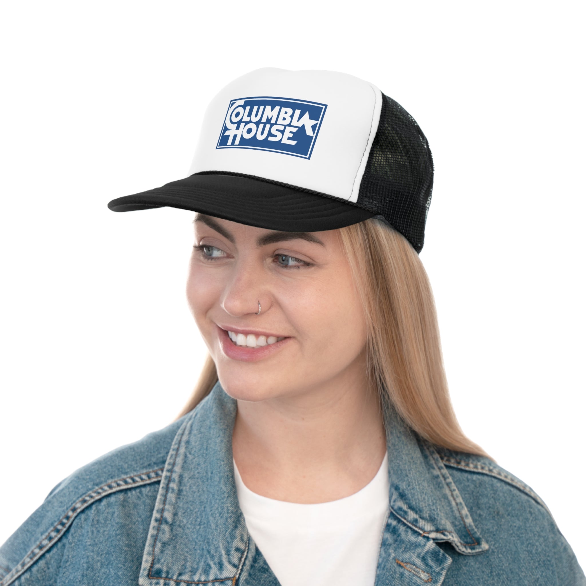 Columbia House Non Distressed Logo Canadian Nostalgia Trucker Cap