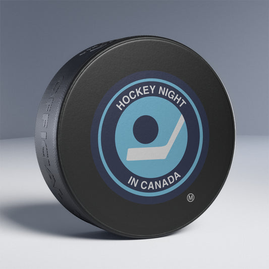 Hockey Night In Canada Retro Logo Hockey Puck Officially Licensed