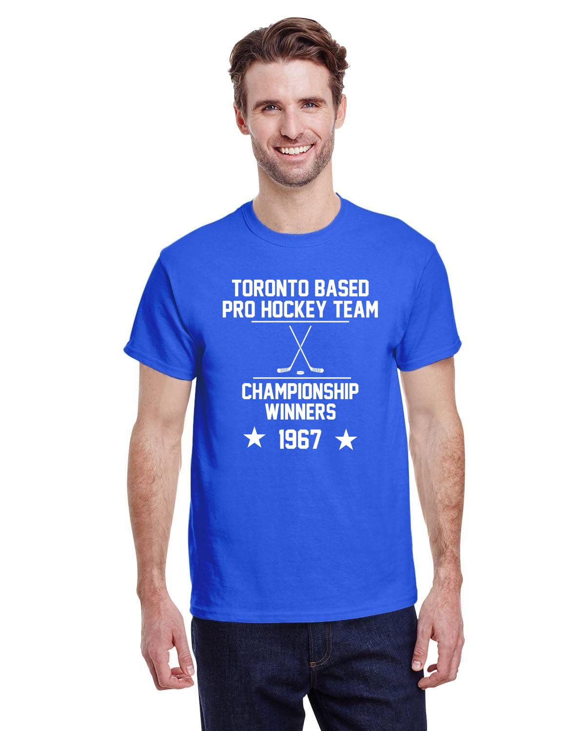 Just the Facts Sports Shirt, Toronto Team 1967 Championship, Athletic Heritage Shirt, Men's Shirt