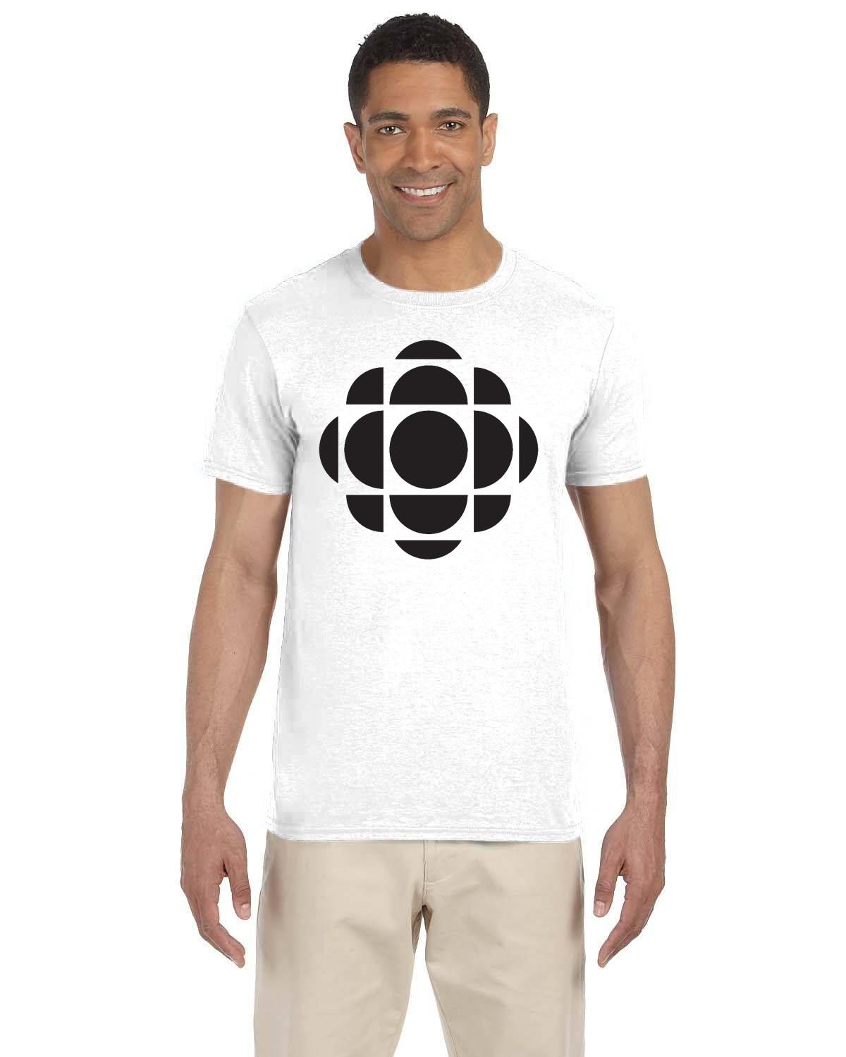 CBC Gem Black Logo T-Shirt, Canadian Nostalgia, Officially Licensed CBC Apparel