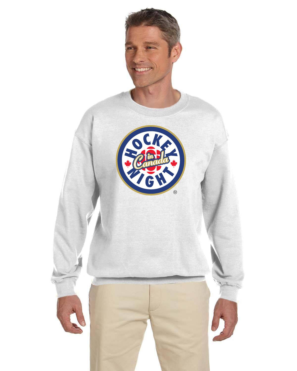 Hockey Night In Canada No Shadow Logo, Hockey Sweatshirt, HNIC Sweatshirt - Officially Licensed CBC Apparel