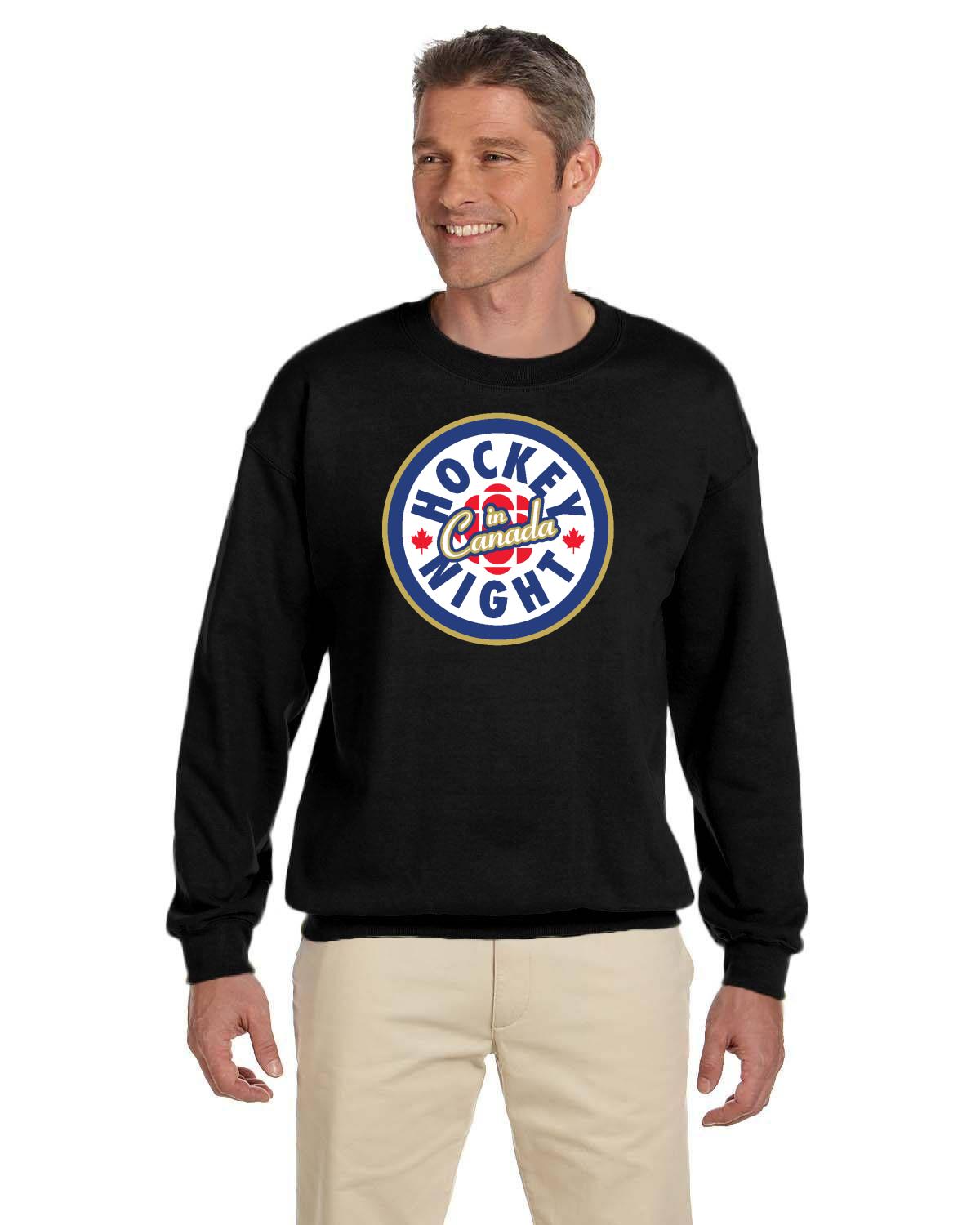 Hockey Night In Canada No Shadow Logo, Hockey Sweatshirt, HNIC Sweatshirt - Officially Licensed CBC Apparel