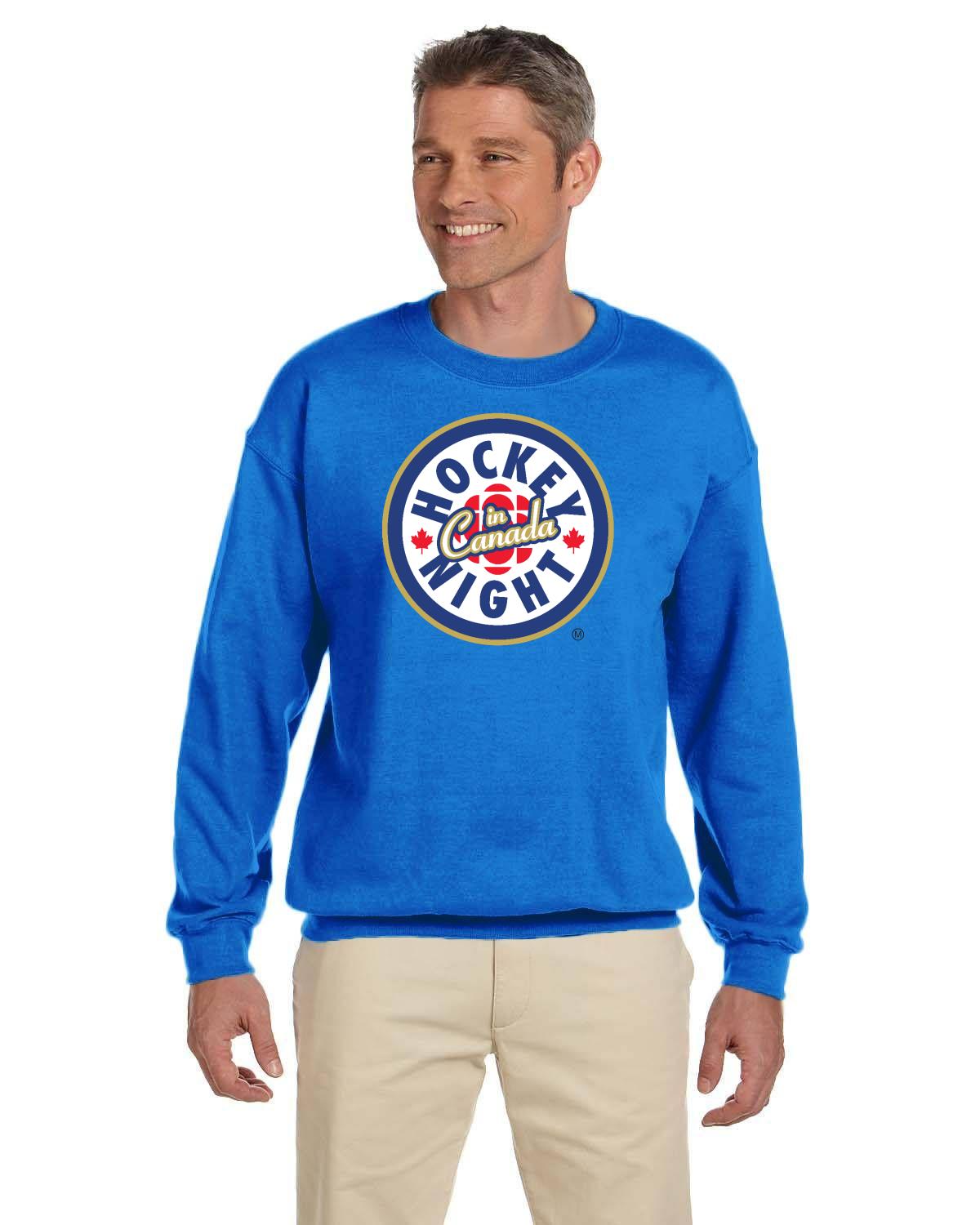 Hockey Night In Canada No Shadow Logo, Hockey Sweatshirt, HNIC Sweatshirt - Officially Licensed CBC Apparel