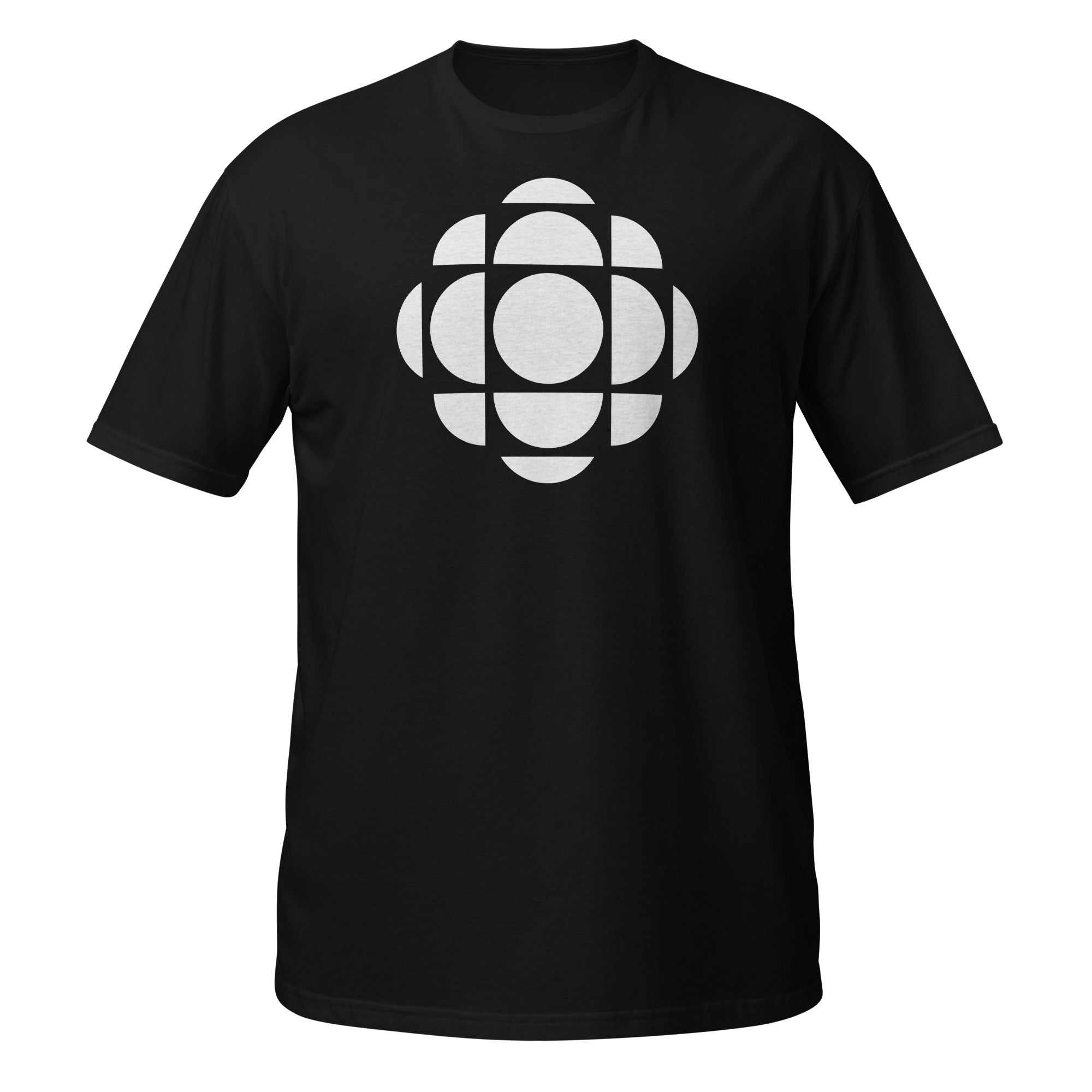 CBC Gem White Logo T-Shirt, Canadian Nostalgia, Officially Licensed CBC Apparel