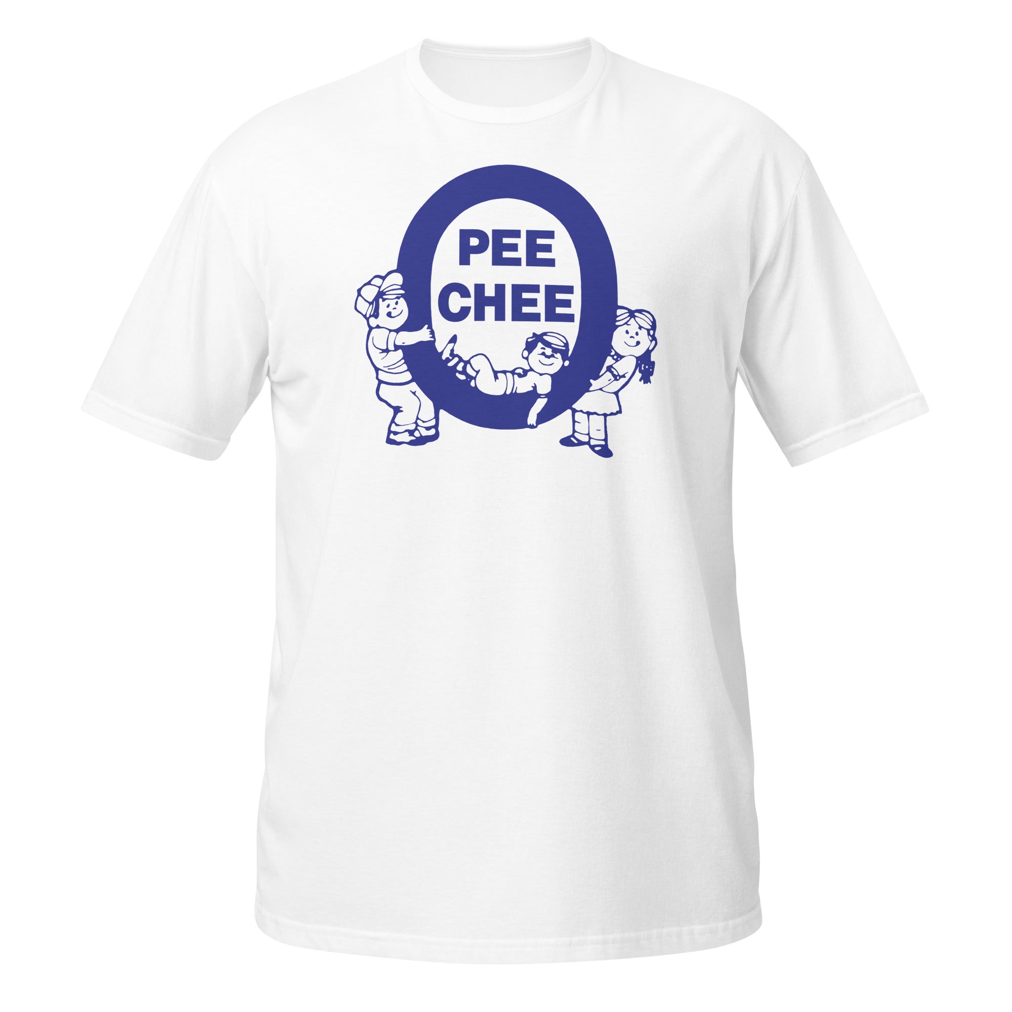 O Pee Chee Canadian Nostalgia T-Shirt Blue Non Distressed Logo