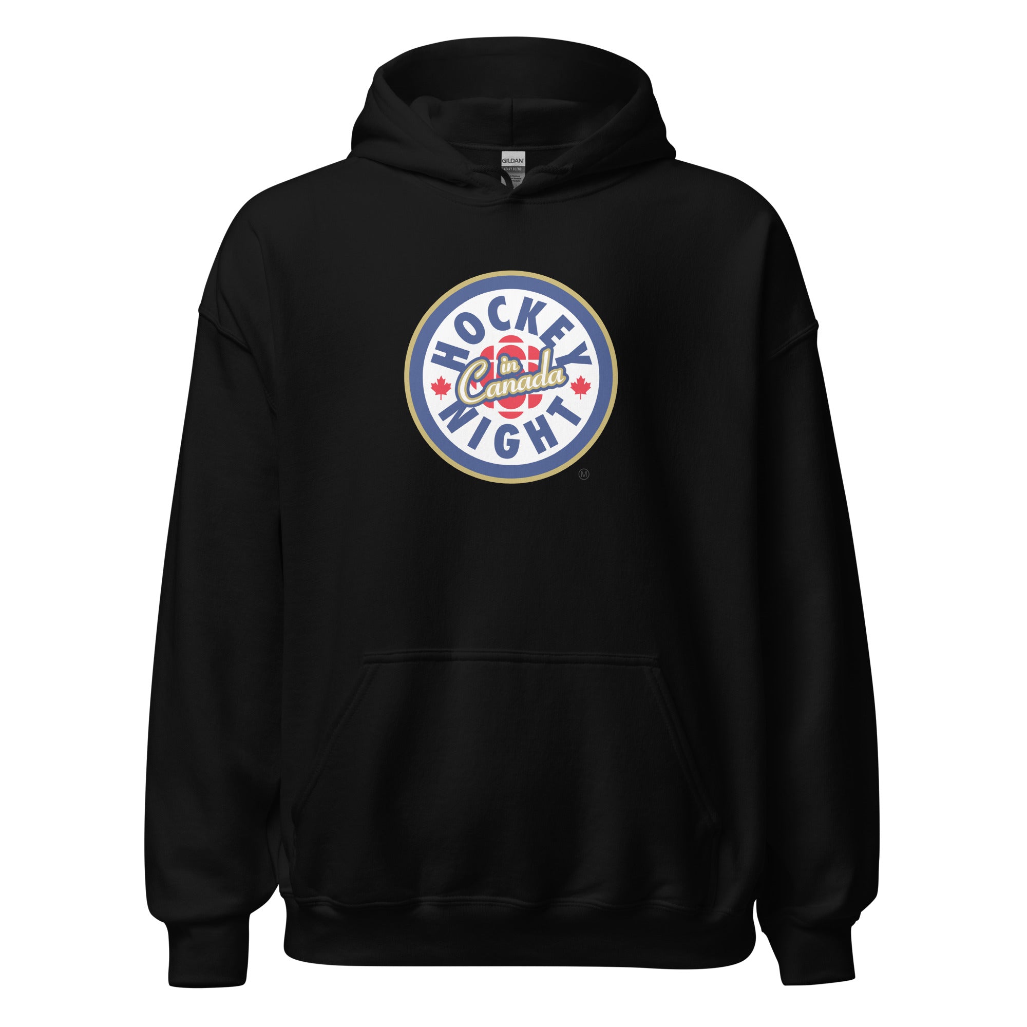 Hockey Night In Canada No Shadow Logo, Hockey Hoodie, HNIC Hoodie - Officially Licensed CBC Apparel