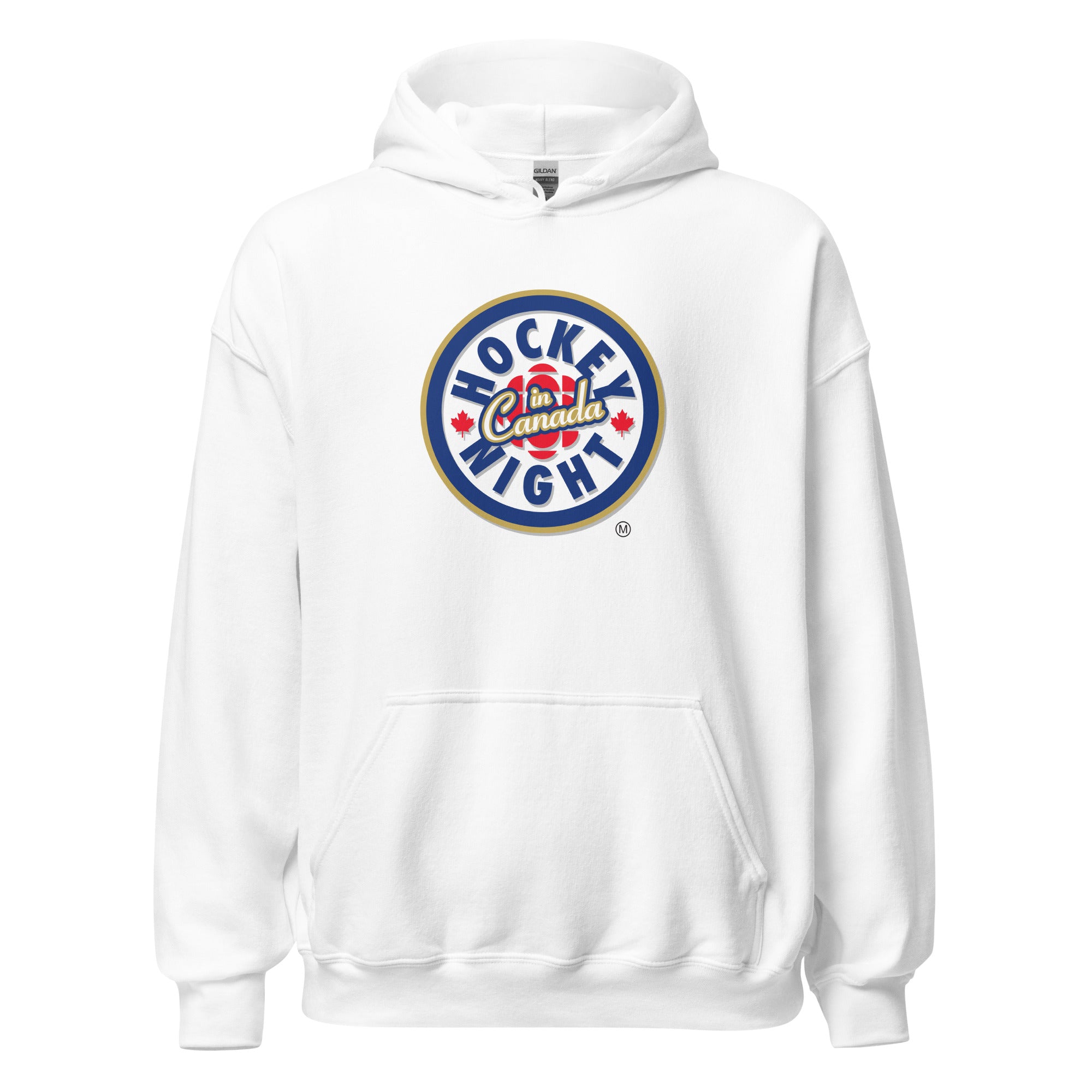 Hockey Night In Canada Shadow Logo, Hockey Hoodie, HNIC Hoodie - Officially Licensed CBC Apparel