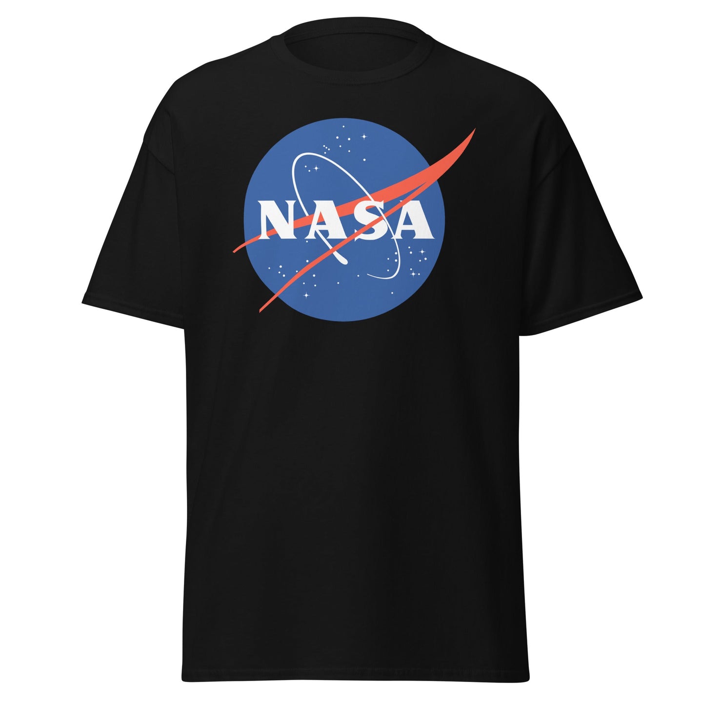 NASA Meatball Logo Men's T-Shirt: Official Space Agency Graphic Tee for Science Enthusiasts